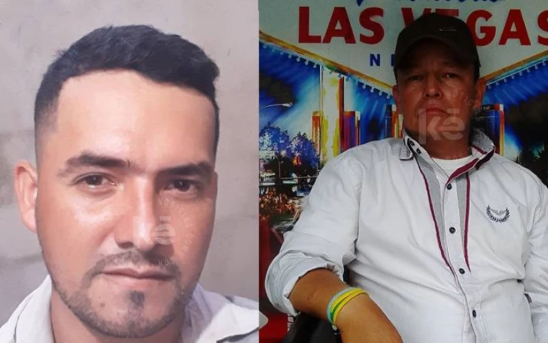 Jeremías Hernández y Luis Flórez, los motociclistas que murieron en un accidente en Santander