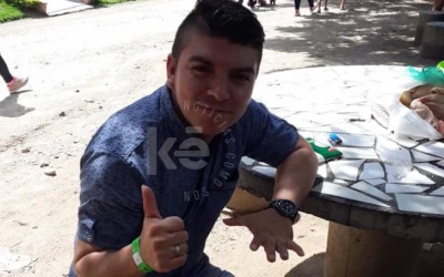 Heiner Contreras, el hombre que perdió la vida al caer por unas escaleras en Girón