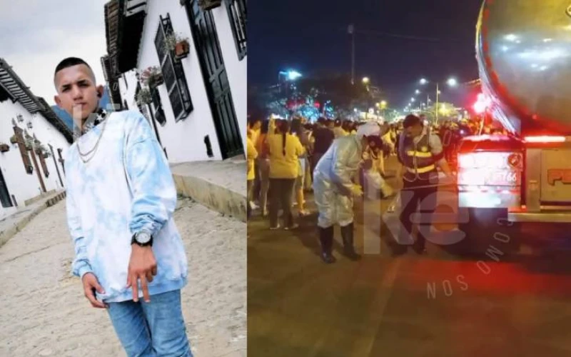 Arnulfo López, el joven que se mató en un accidente en Lebrija