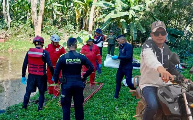 Luis Sánchez murió al caer en un estanque lleno de peces en Zapatoca