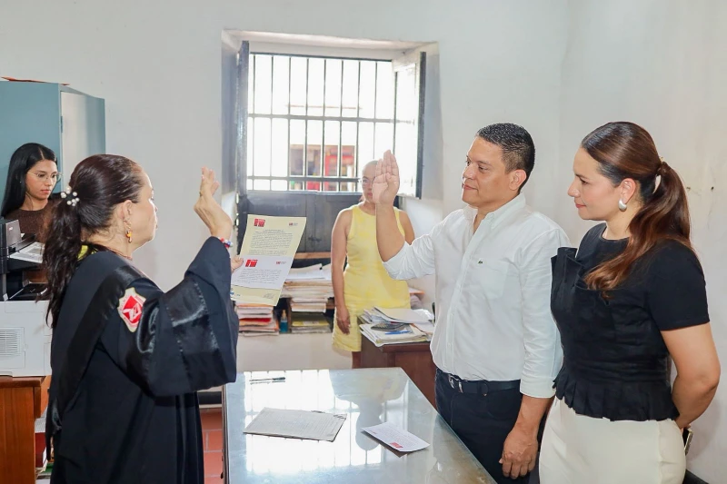 Campo Elías Ramírez ya se posesionó como nuevo alcalde de Girón