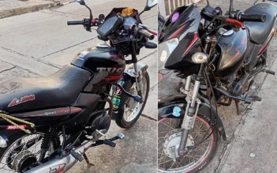 Le compró la moto a un amigo y resultó que era robada, en Piedecuesta