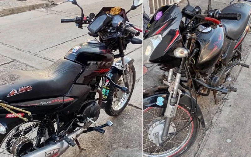 Le compró la moto a un amigo y resultó que era robada, en Piedecuesta