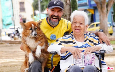 En la cuerda floja y de la mano de mamá: la rutina de Ludwing Rincón