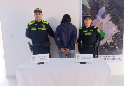 Cayó mujer que era buscada por tráfico de drogas en Piedecuesta