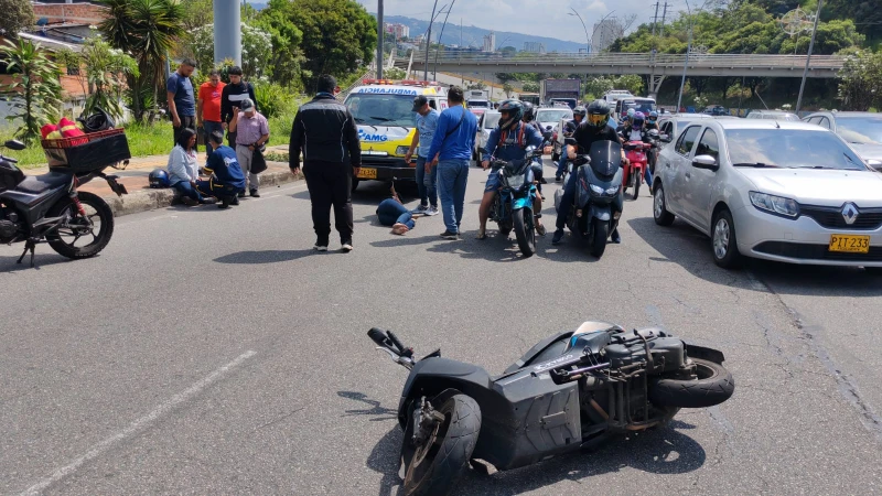 Las arrolló una camioneta fantasma y luego las robaron, en Bucaramanga