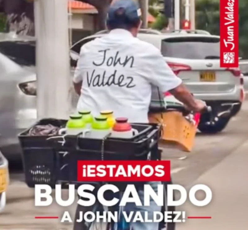 De vender tinto en bicicleta a ser buscado por Juan Valdez