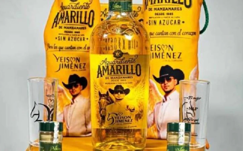 Licorera de Caldas niega que haya sacado una edición especial de Yeison Jiménez