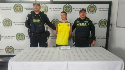 Operativo policial en Girón deja un detenido por tráfico de estupefacientes