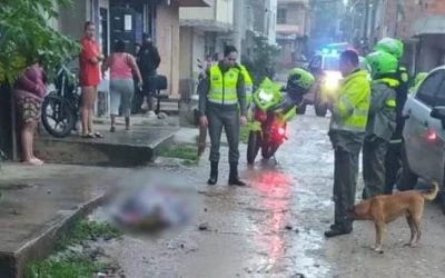 Un hombre fue asesinado por sicarios en Piedecuesta en la mañana del lunes