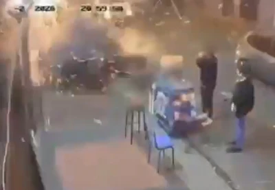 Video: Cámara grabó atentado con granada que dejó un muerto y 13 heridos