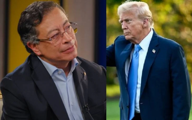 "Petro se volvió más amable tras la redada en Venezuela": Donald Trump