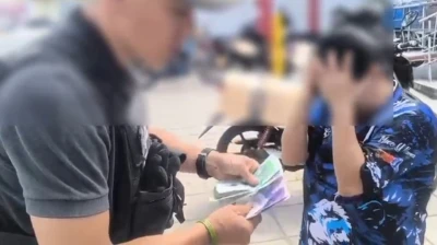 Video: Los agarraron extorsionando a comerciantes en el sector de Provenza, Bucaramanga