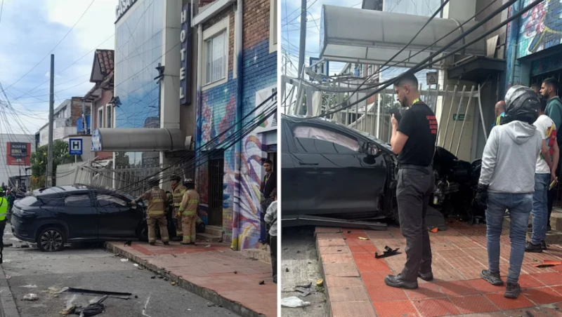 Por omitir un semáforo en rojo, una mujer murió y hay tres heridos