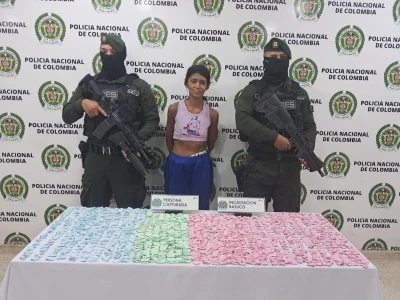 A la 'Española' la cogieron con un cargamento de droga en Bucaramanga