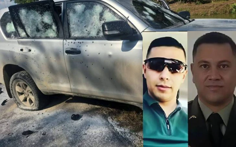 Identifican a los dos escoltas de un senador asesinados dentro de un carro blindado