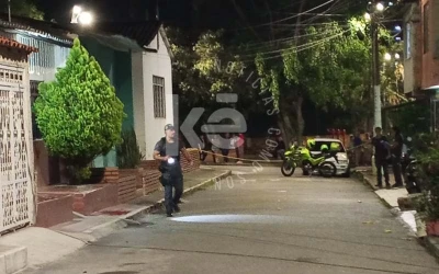 A Carlos Cáceres lo balearon, volvieron y lo mataron,  en Bucaramanga