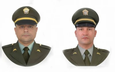Dos policías fueron asesinados por sicarios en Antioquia