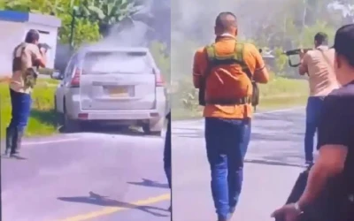 Video: Así acabaron con la vida de los dos escoltas del senador Jairo Castellanos