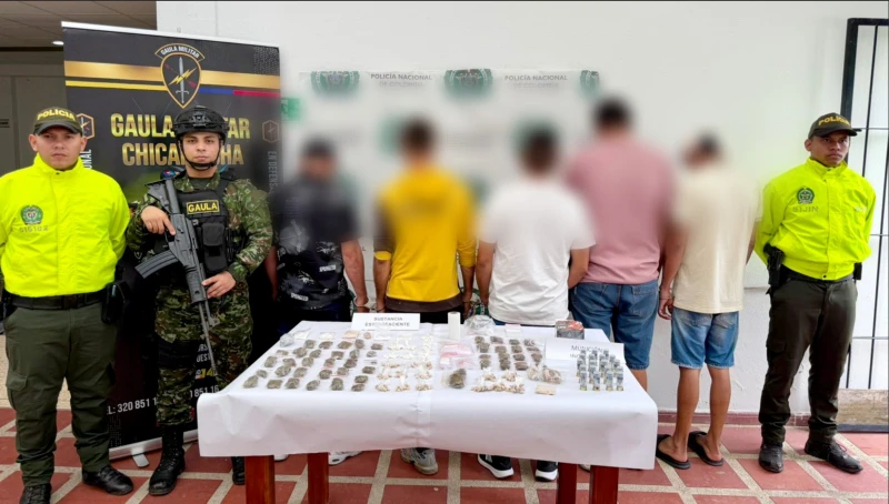 Desarticulan banda dedicada a la venta de narcóticos en Santander