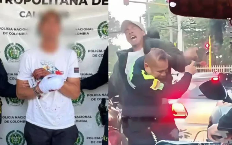Video: Capturan al sujeto que le dio una golpiza a un Policía