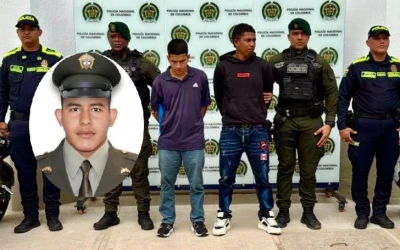 Así cayeron los dos asesinos de un patrullero en Santander