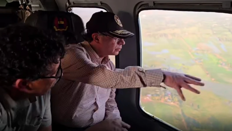 Presidente Petro declaró emergencia económica en ocho departamentos