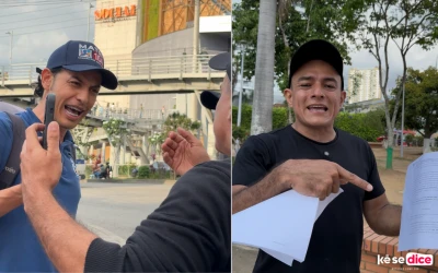 Dos aspirantes al Congreso protagonizaron fuerte confrontación en el puente de Cañaveral