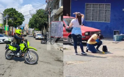 Policía de Civil se enfrentó a dos bandidos que quisieron robarlo en Bucaramanga