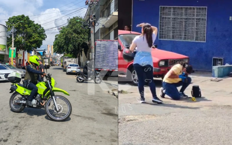 Policía de Civil se enfrentó a dos bandidos que quisieron robarlo en Bucaramanga