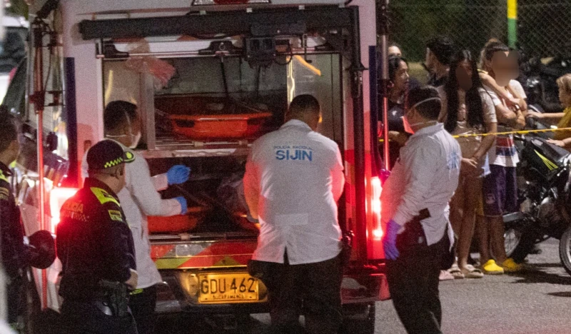 Sicarios asesinaron a un hombre en la madrugada de este lunes en Floridablanca