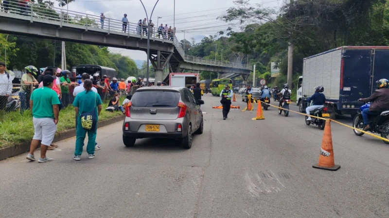 Angie Juliana Arboleda, la joven que murió en un accidente en la Autopista a Piedecuesta