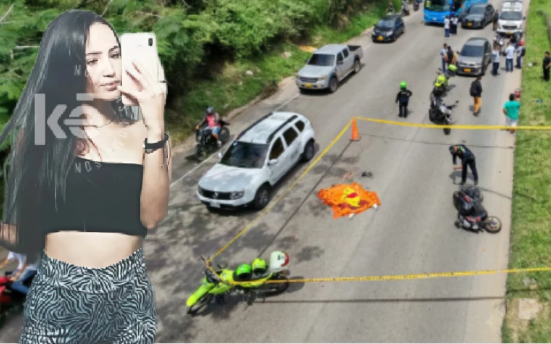 Así fue el trágico accidente en el que perdió la vida Angie Arboleda, en Floridablanca
