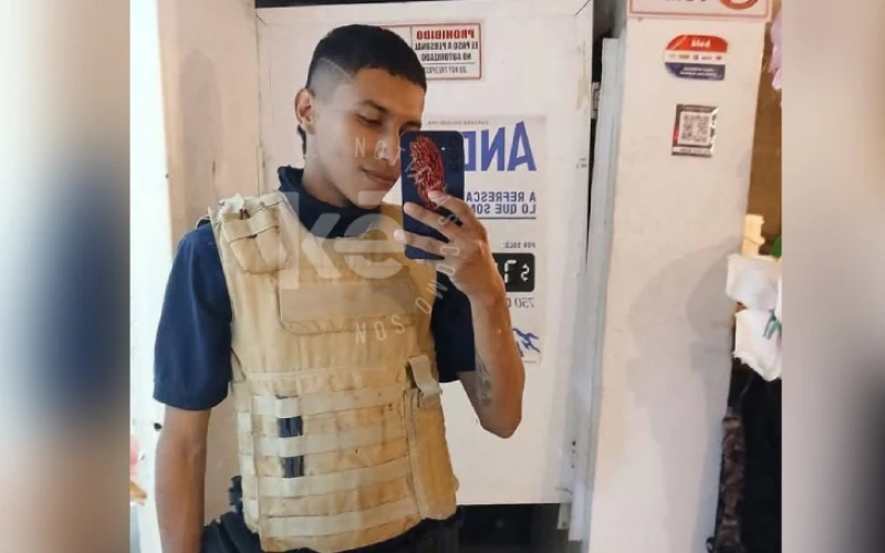 Kevin García, el joven asesinado la noche del martes sobre la calle 45, en Bucaramanga