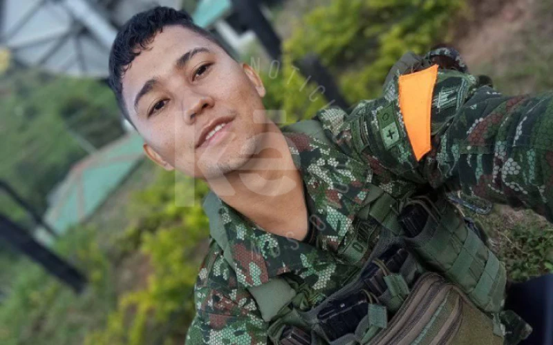 Ángelo Campo, el soldado hallado sin vida en base militar de Piedecuesta