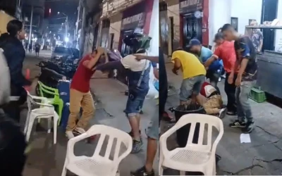 Bandido que intentó robar a un taxista casi termina linchado en Bucaramanga