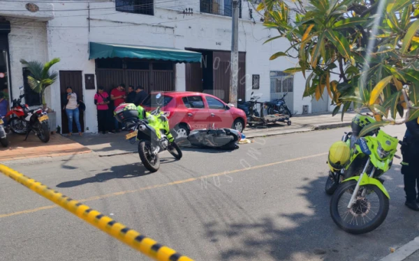 Este viernes, motociclista fue asesinado a tiros en el occidente de ...