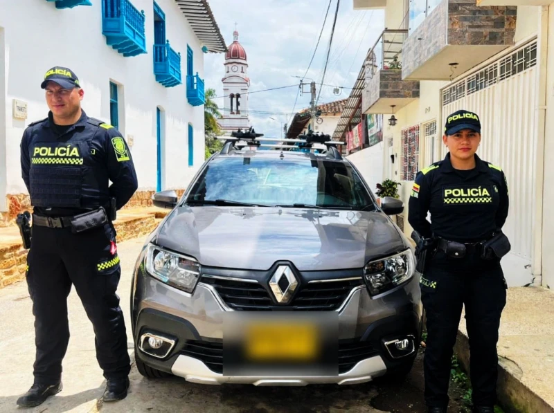 Recuperan en Charalá vehículo robado en Barranquilla