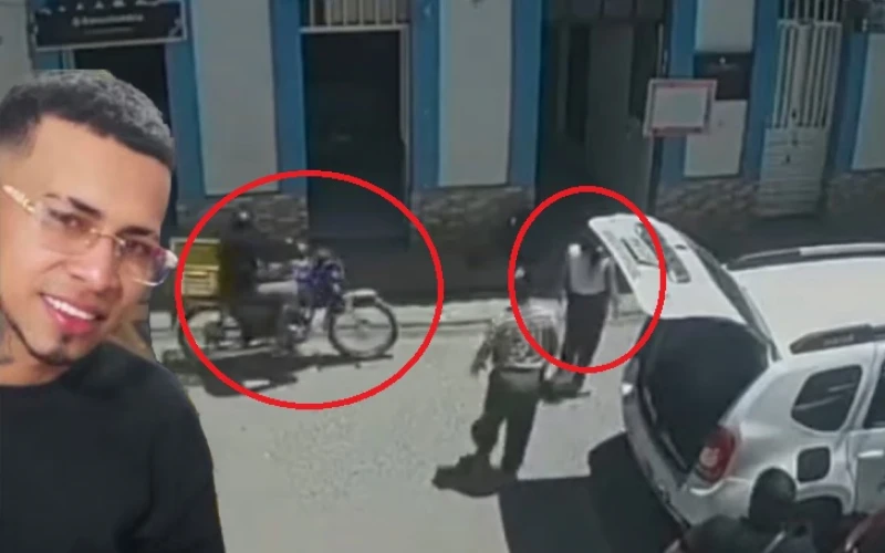 Video: Cámara captó accidente mortal de un domiciliario en Málaga, Santander