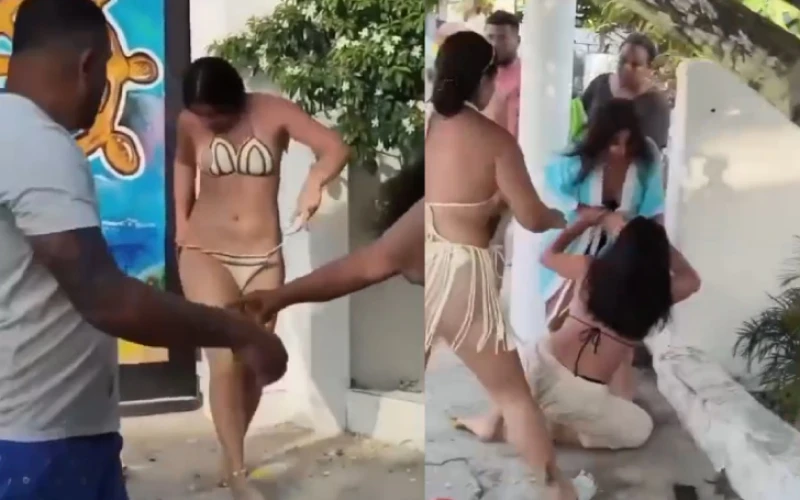 Video: Riña entre turistas genera disturbio frente a hotel en Coveñas