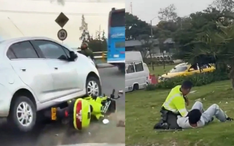 Arrolló a un Policía al tratar de huir de un puesto de control: lo capturaron