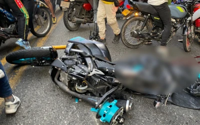 Mujer murió en accidente de tránsito en el norte de Bucaramanga