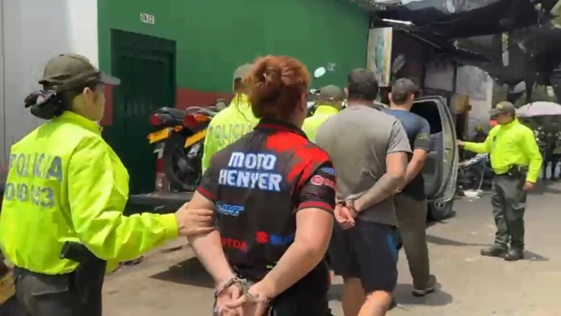 Arrestan a tres personas en La Concordia por vender partes de motos robadas