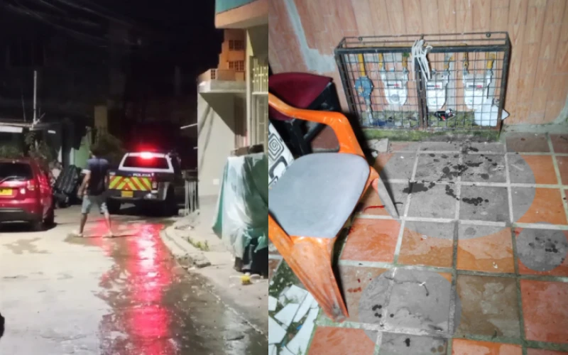 Una mujer y un hombre resultaron con heridas de bala en extraños hechos, en Piedecuesta