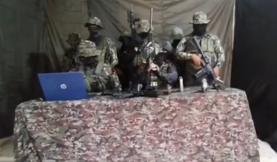 Con armas largas, 'mano negra' amenaza a 'Poporro' y sus aliados en Bucaramanga