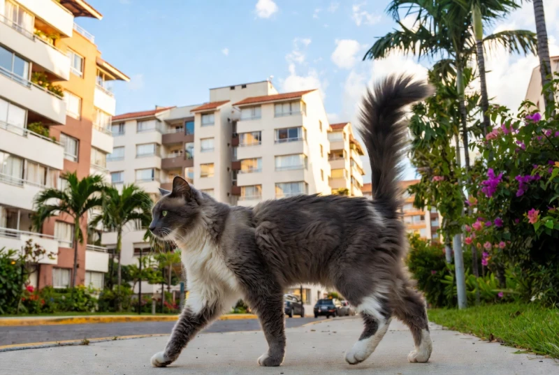 Propietarios de gatos en conjuntos pagarán multa si los dejan circular libremente