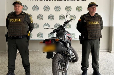 En Cimitarra, recuperan moto robada en Barrancabermeja