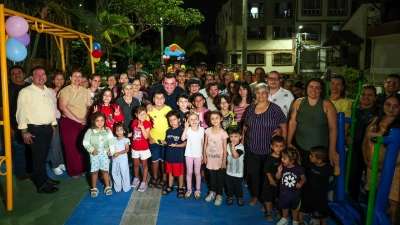 Comunidad de Villa Natalia en Floridablanca estrena parque tras más de 10 años de espera