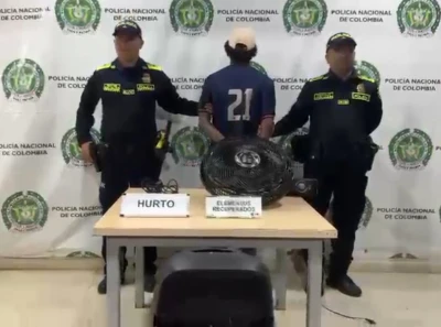 Se metió a un colegio en Conucos a robar: lo agarró la Policía en Bucaramanga