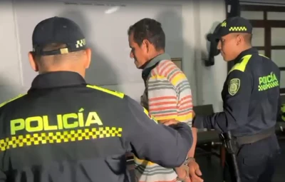Tiene una condena de 40 años por homicidio, tortura y desaparición: fue capturado en Bucaramanga